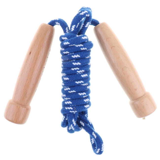 8.8 Feet Jump Rope for Women Men Kids Wooden Handle Jumping Ropes